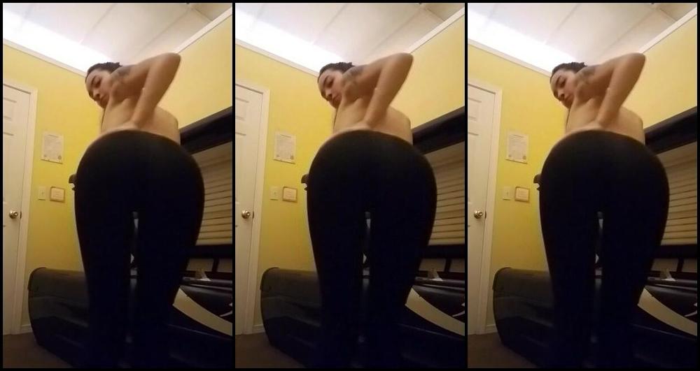 Ass Spreading, Dancing, Legs, Lotion/Oil Fetish, Striptease jay bliss teasing at the tanning salon ManyVids