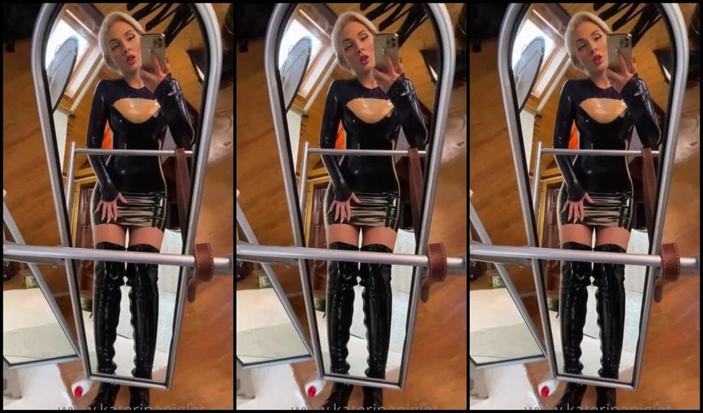 Katerina Piglet Nicknamed Katerinapiglet Femdom 06 28 2022 Onlyfans Video I Can Always Stroke My Body In Latex And You Can Always Look At Me Cant