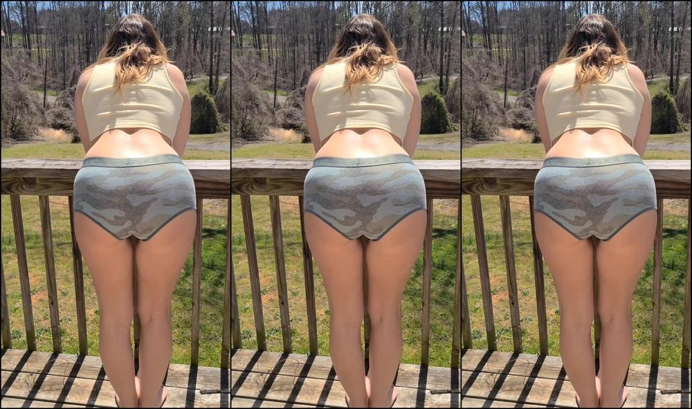 "KittyUV" femaledesperation, jeanspantswetting, outdoors, pee, petplay Let Kitty Out to Pee manyvids