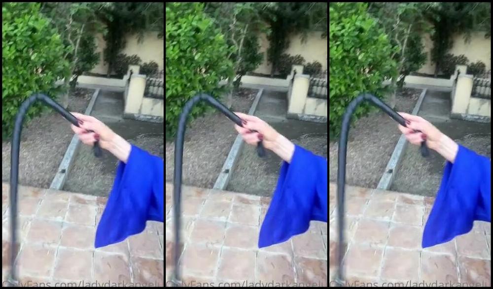 Ladydarkangeluk Onlyfans Waking Up My Slave For A Whip