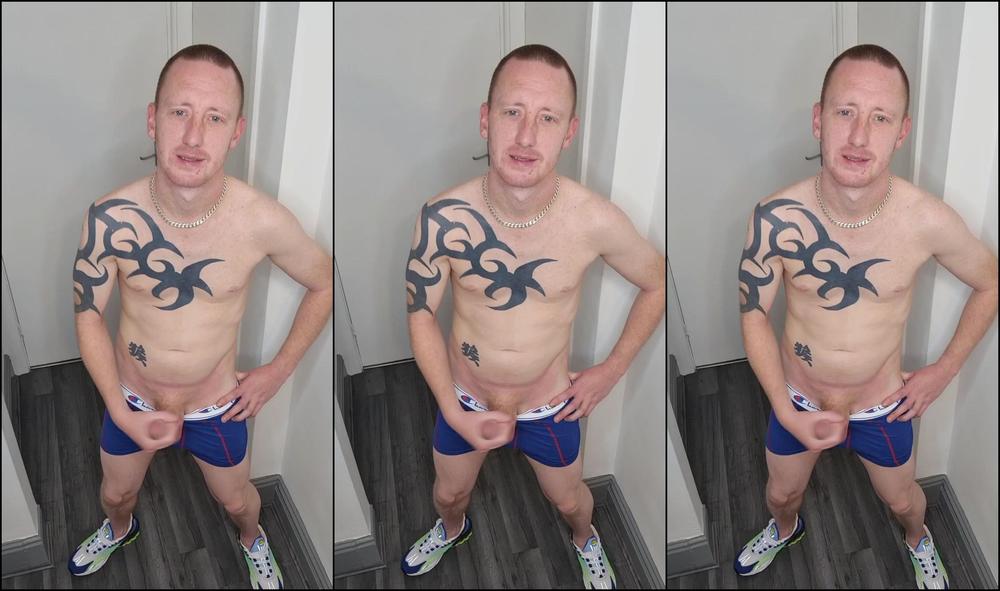 Tomtompics Quick Wank And Cum In Some New Boxers And Nike Tn Apologies For The Lighting In P