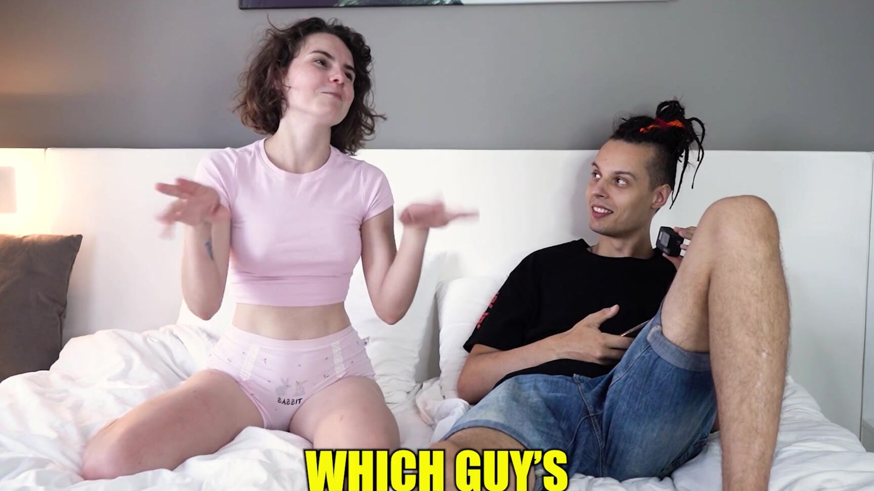Truth Or Dare Youtuber Plays Strip And The Girl Shows Her Favorite Sex Positions