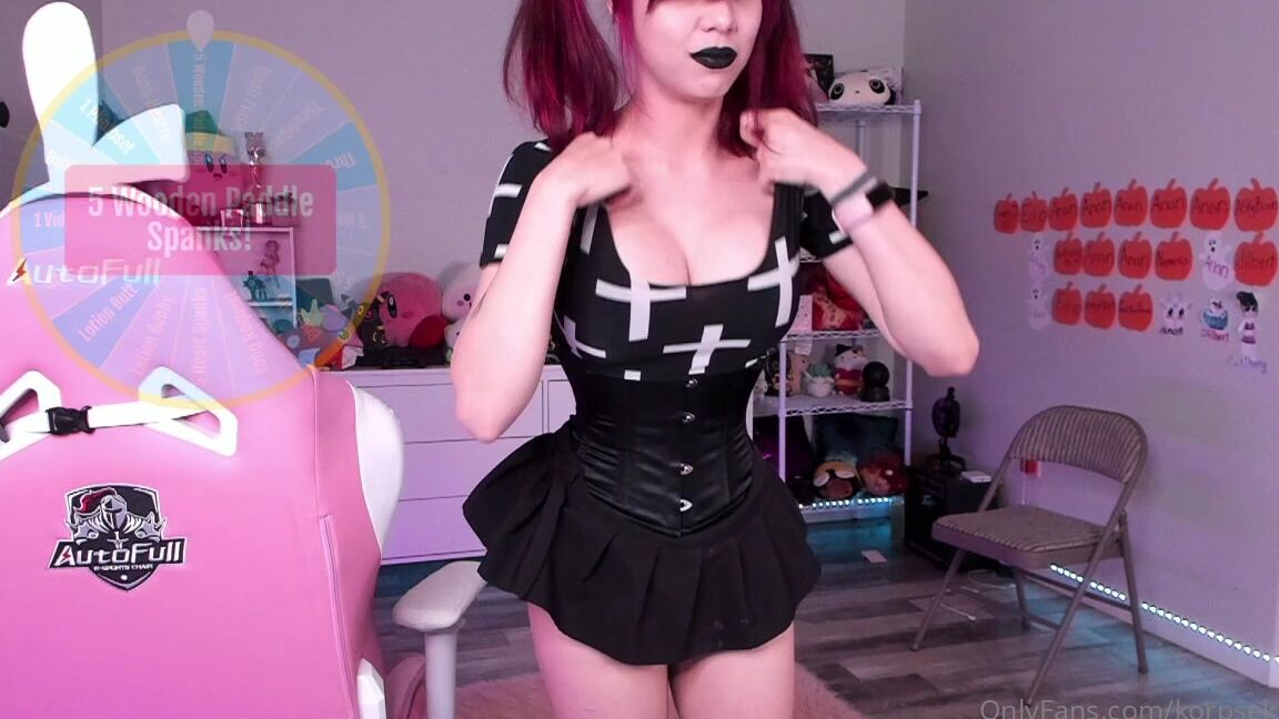 Korpsekitten Some Cam Highlights In Case You Missed My Saturday Goth Night