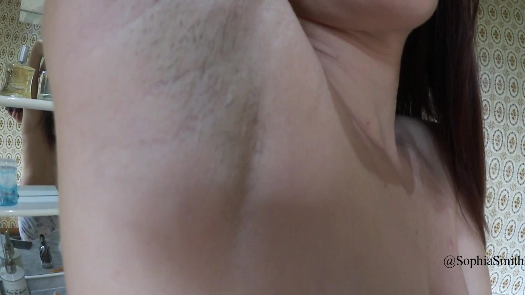 Sophia Smith Quick Strokes Armpit Shave Hd