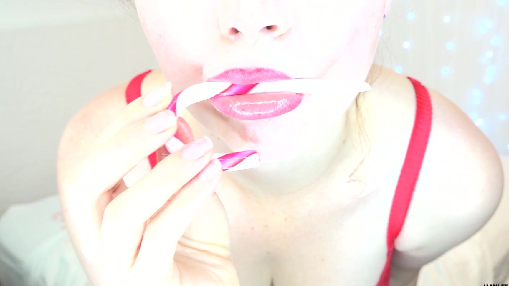 hayleelove candy cane oral fixation