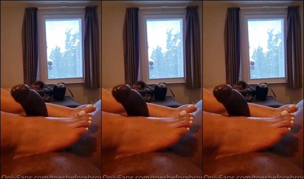 Toesbeforebros Minute Clip Of Indian Foot Queen Delivering A Sexy Footjob And Me Unloading On Her Feet