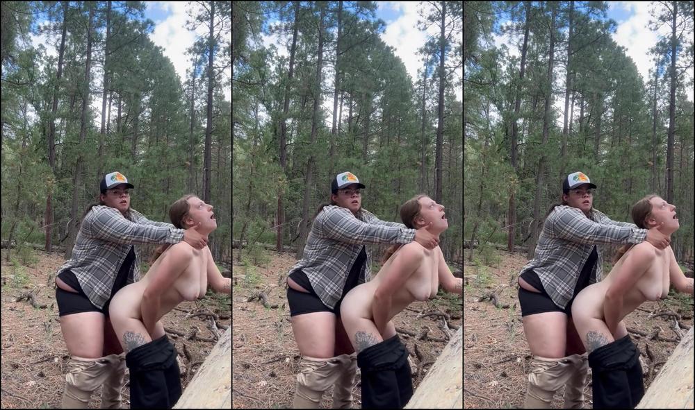 "MissAndDom" Outdoor, Fucked In The Woods, Lesbian Strap On, Clothed Sex, Fetish, Real Lesbian, Amateur, Hard Fucking, Lgbtq, Strap On, Loud Moaning, Dominant Submissive, Deep Hard Pussy Fuck, Hair Pulling, Real Couple Homemade, Female Orgasm, Sugges