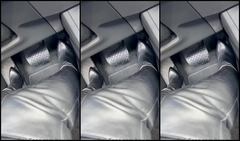 Toxicsugga Nicknamed Toxicsugga Onlyfans Pedal Pumping In Full Leather Outfit