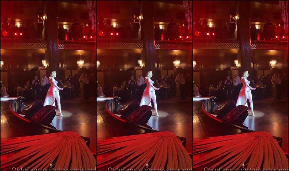 Missmiranda For You Viewing Pleasure My Performance At Cicada Club This Past Saturday This Venue Is