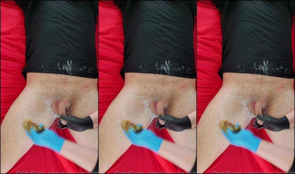Skysugaring 2350424054 02 02 2022 Tall Guy Small Penis Sugaring Wax