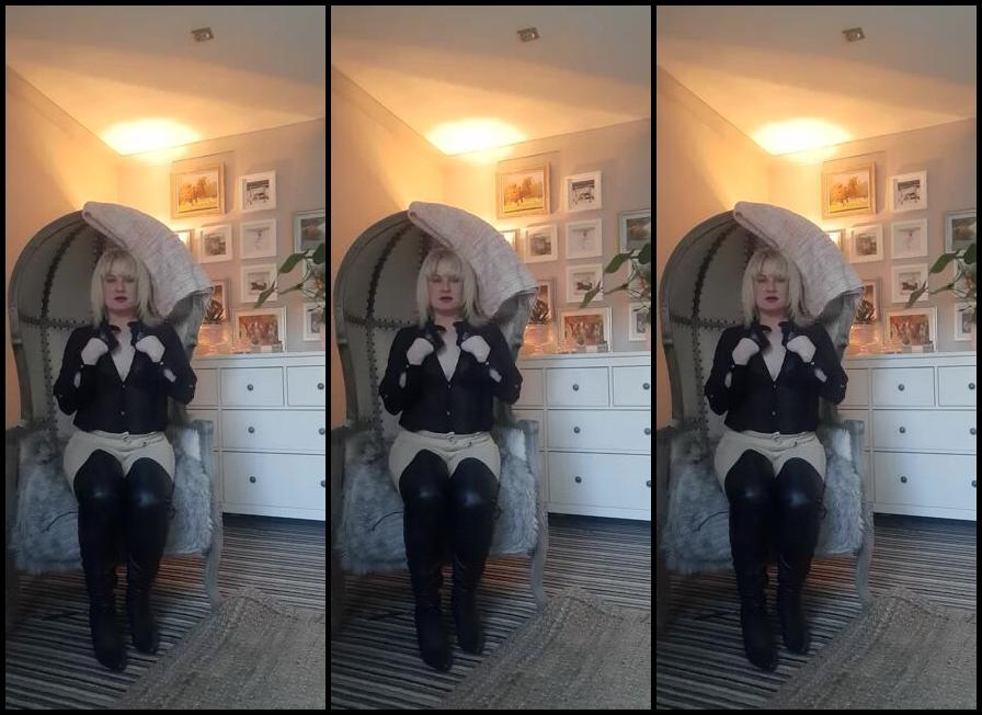 Mistress Athena Nicknamed Mistressathena Onlyfans Can You Cum Without Touching This Equestrian Says You Will