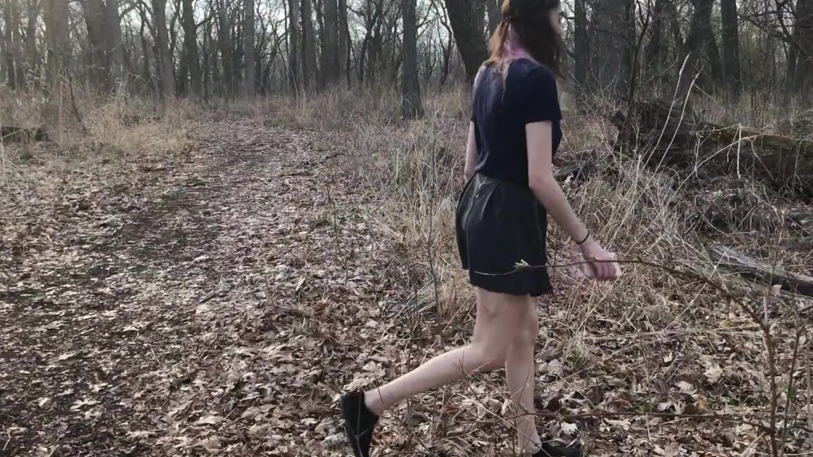 "Rardysexuality" female desperation, panty fetish, pee, teens (18+), wet & messy Kitty gets lost with a full bladder Manyvids