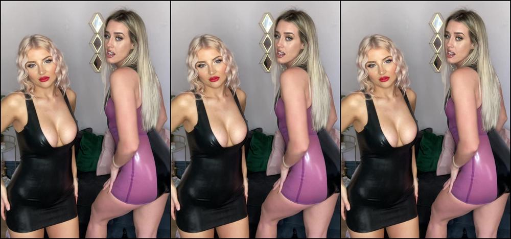 CutieDaisyMay093 Latex worship and shining with Jessica manyvids