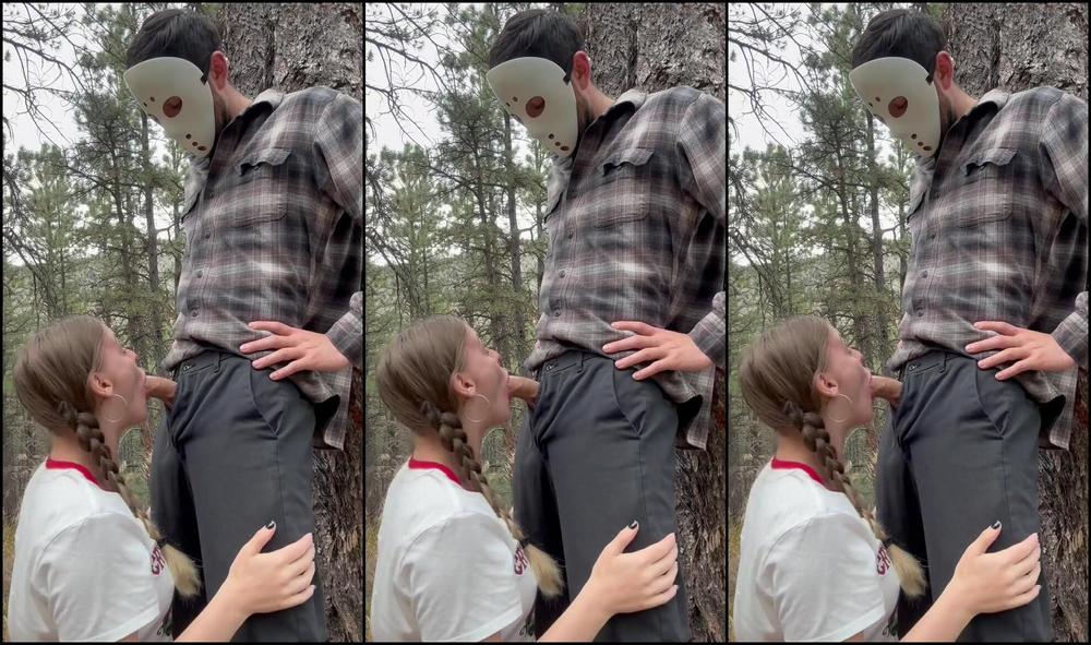 babykaitt 13 10 2023 569071835719675904 firsay the 13th remake jason catches the camp counselor i was out at camp taking a hike Fansly
