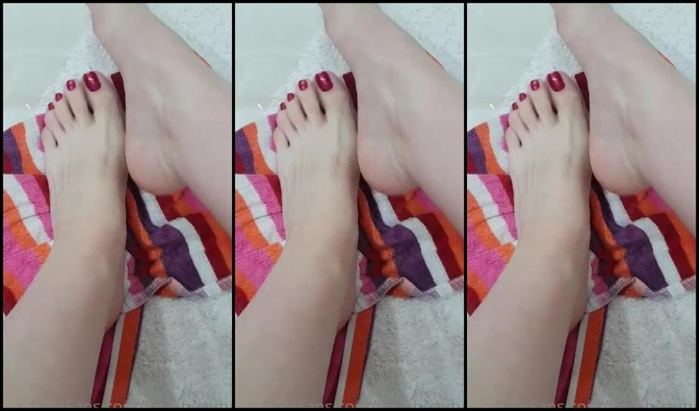 Feet Beautyx Nicknamed Feet Beautyx 04 14 2021 Onlyfans Video After Shower Show Off Maybe Ill Just Use Your Face As A Towel For My