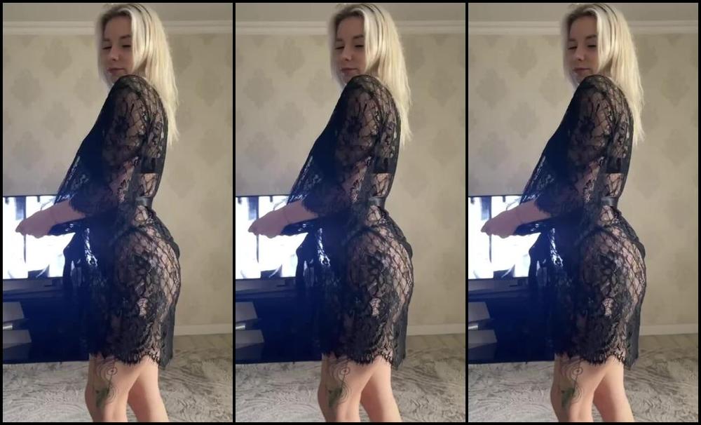 "SweetBlondyVi" lacelingerie, sfw, striptease, tattoos, underwaterfetish short sexy teasing Manyvids