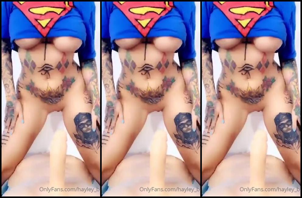 Hayley B Super Slut Here To Save The Day