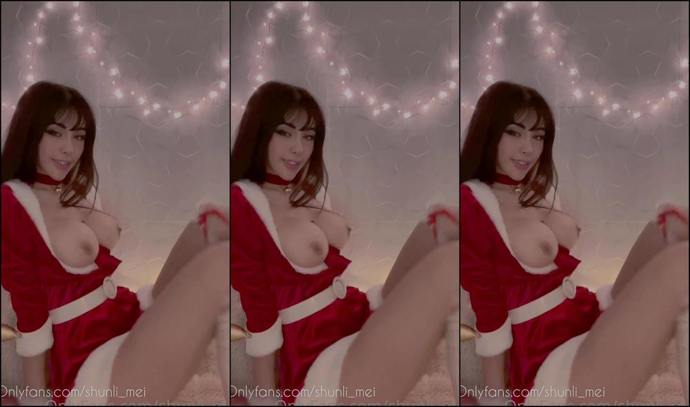 Shunli Mei 2308428396 12 22 2021 Me Preparo Antes De La Llegada De Santa Lo Espero As Toda Caliente Y Mojadita