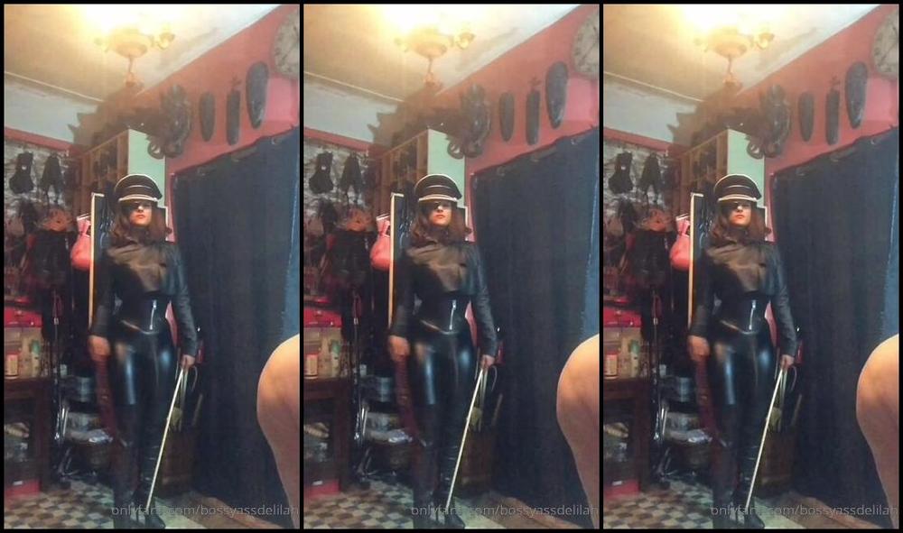 Bossy Ass Delilah 2018 12 23 art 2 goddess worship full leather corporal punishment verbal abuse 128 OnlyFans