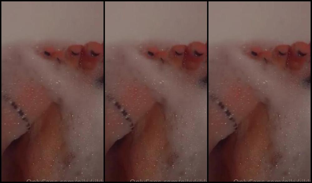 Nikykikka Nicknamed Nikykikka Foot Fetish 05 03 2022 Onlyfans Video Bath Feet Time