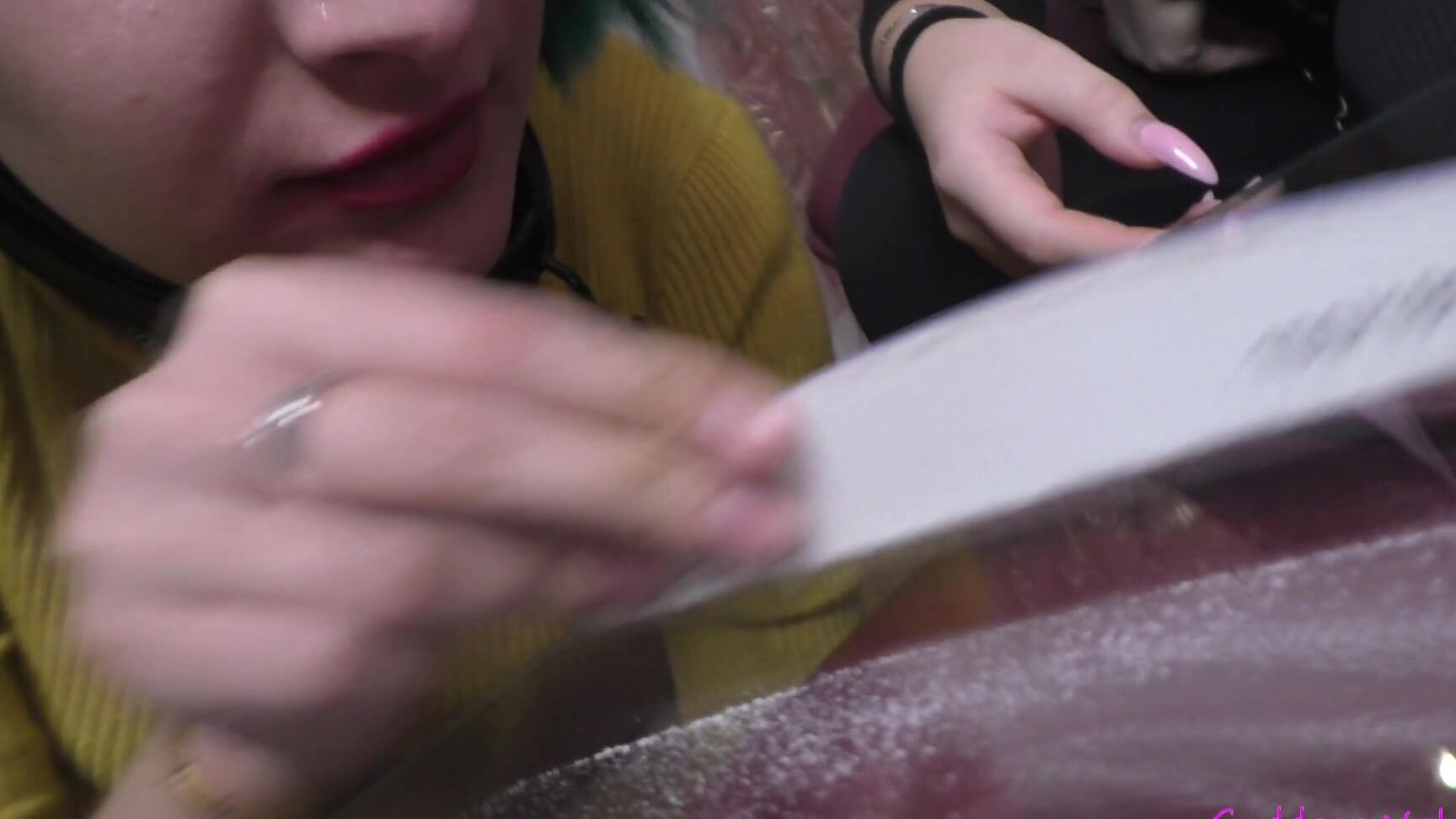 Goddess Valeria Eat the dust from My toenails Fetish