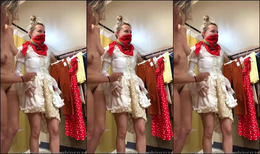 Stephinspace Thrifty Store Try On W Ccflight We Found Some Pretty Unique Dresses That We Thought