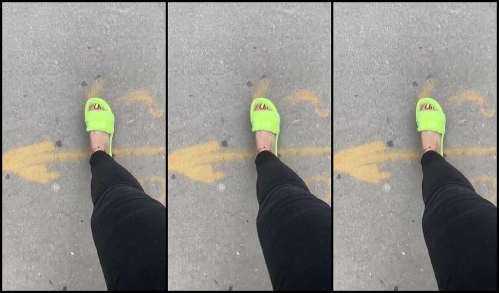 Anushkavelvet Onlyfans Toe Prints In My Sandals