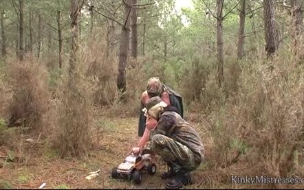 KinkyMistresses bizarre military training