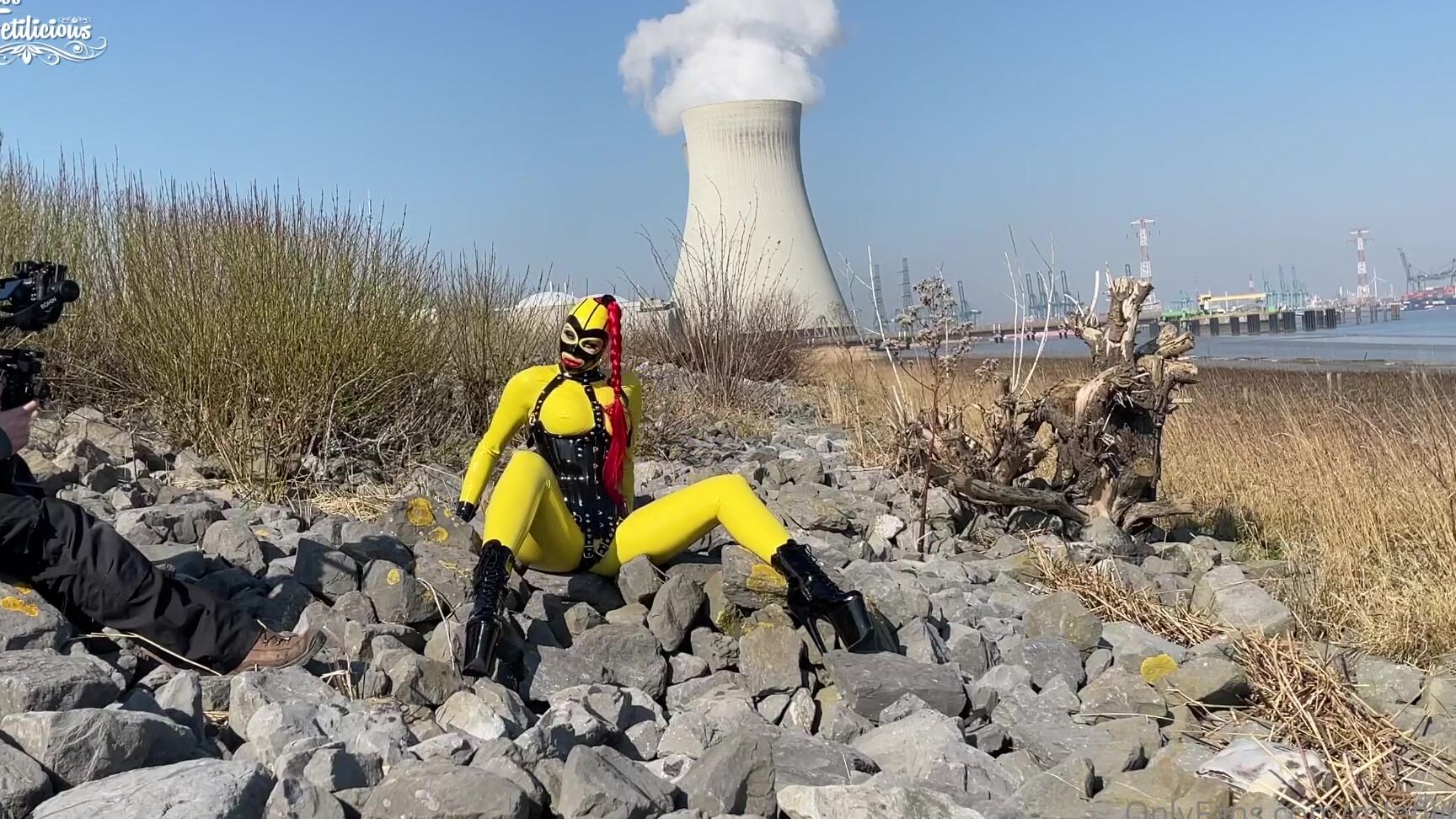 Mfetilicious Another Behind The Scenes Video Of My Last Shoot With Ligatio In Doel Belgium Part Was