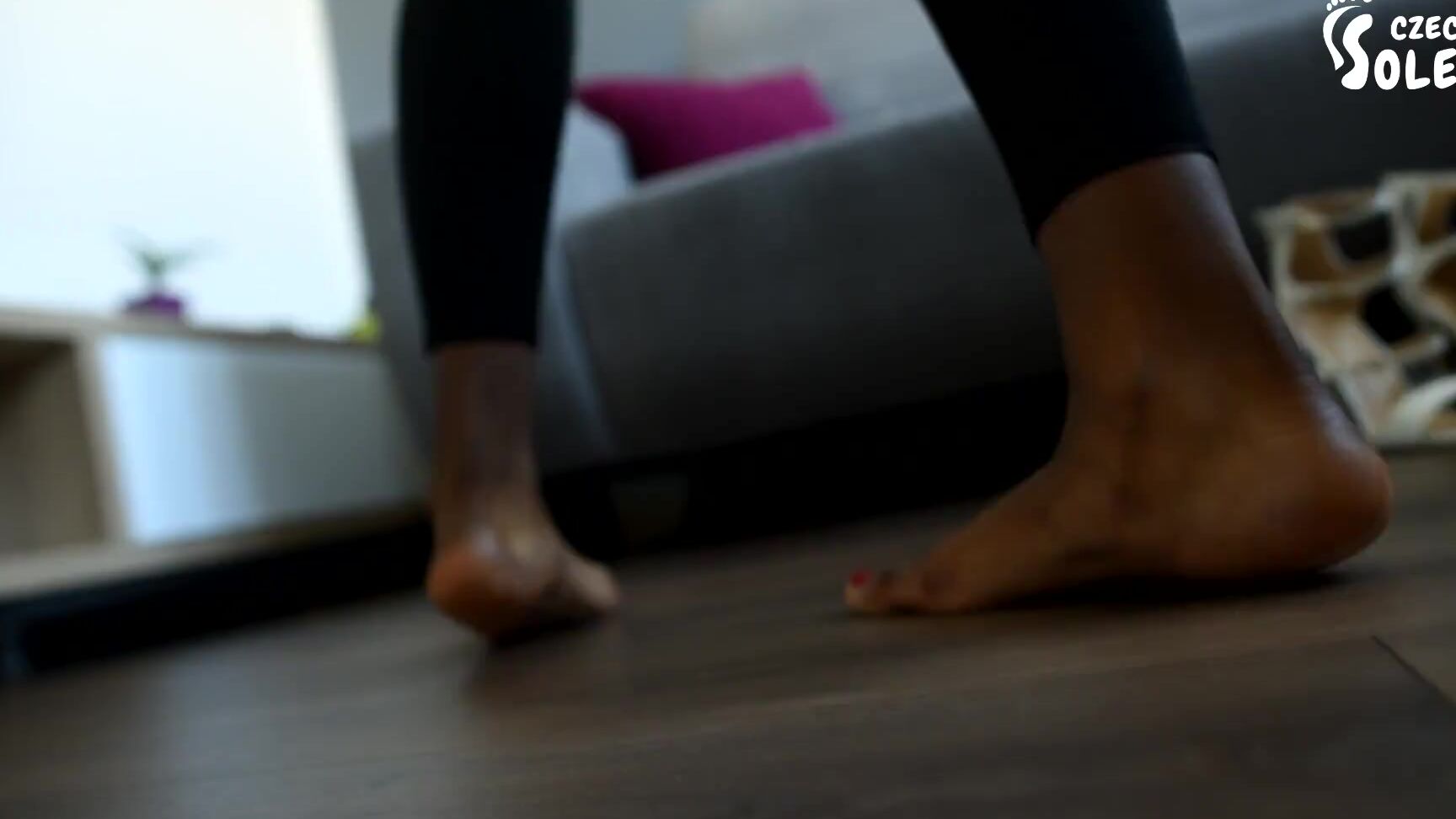 Czech Soles Naomi's Sexy Black Feet Need Your Attention (Foot Fetish, Ebony Feet,Soles) Czech Soles