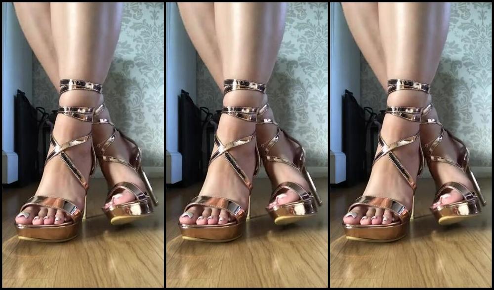 Footsiegalore Onlyfans Only Fans Exclusive Here S A Vid Of Me Showing Off My New High Heels