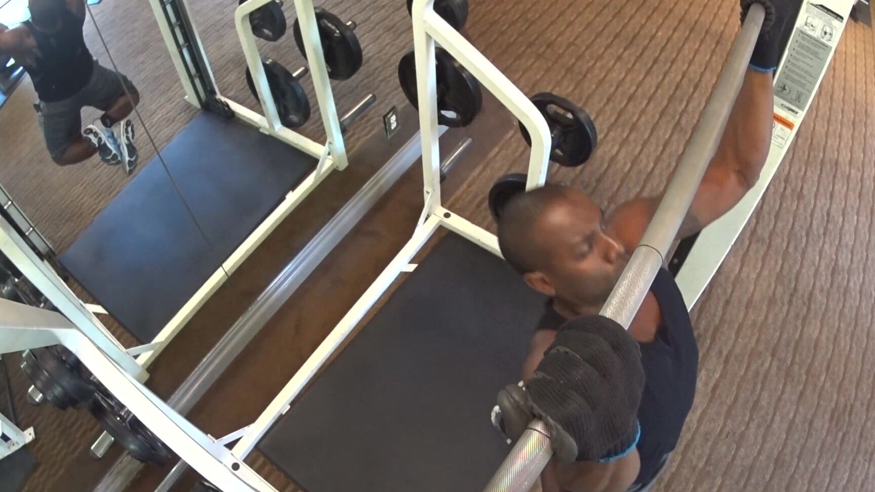 BBC, Black & Ebony, Non-Nude, Short Hair, Workout/Gym bbc joss lescaf a normal workout in clothes ManyVids