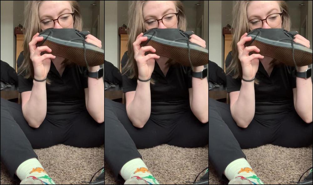 Freckled Feet A Little Shoe Socks Strip After My Shift At Sbux