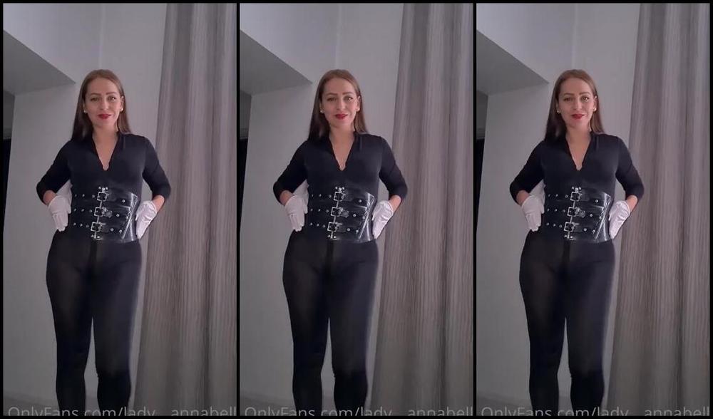 Lady Annabelle Onlyfans When Latex Corset And Satin Gloves Is What Triggers You I Will Wear Them And Use That Against You