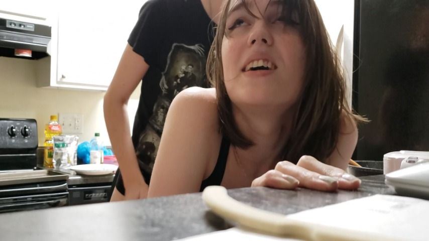 Transgender, Rough Sex flammableoil tgirls fucking in kitchen