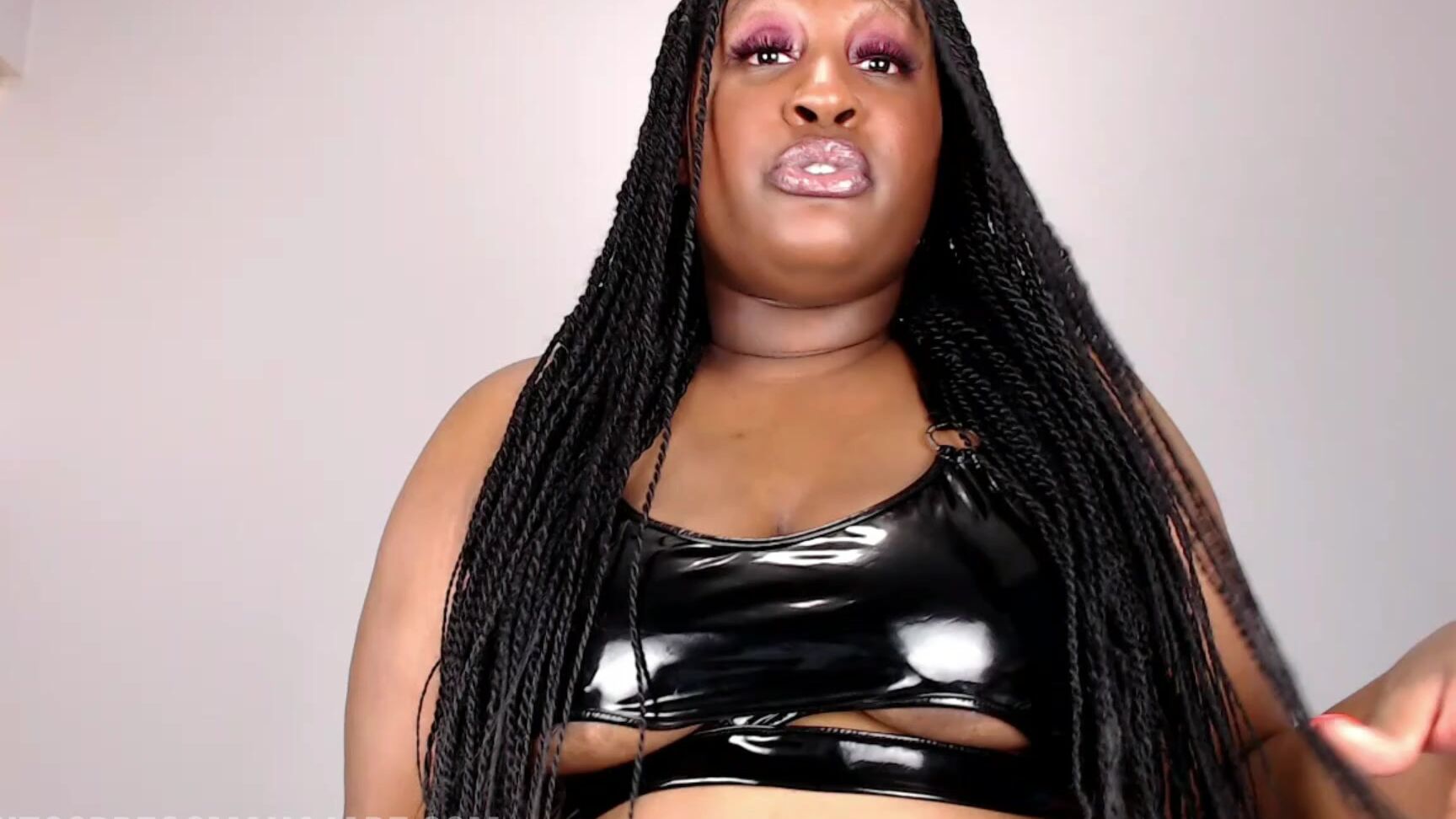 "UnfriendlyBlckHottie" arrogant woman, black on black, ebony female domination, masturbation humiliation, verbal humiliation Perverted Black man manyvids