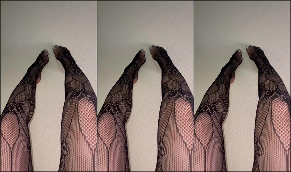 Waifufeetmilk Full Video M Fishnet Nylon Tease