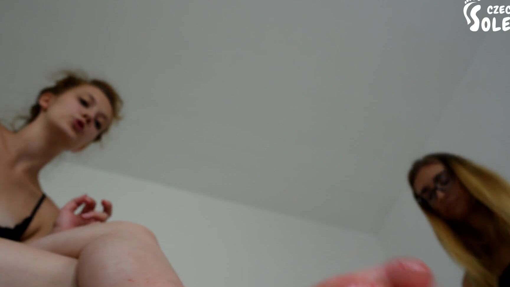 Czech Soles Two Sexy Foot Girls Crushing Strawberries Under Their Soles (Lesbian Feet, Foot Tease, Sexy Feet) Czech Soles