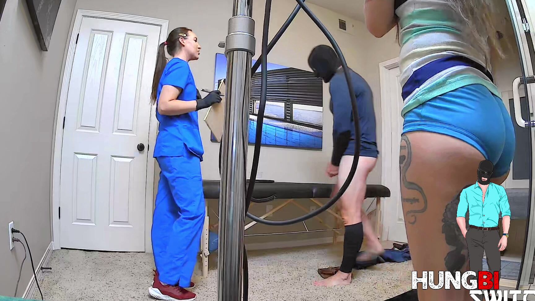 Behind The Scene,Medical Fetish,Security Cam,Nurse,Prostate Massage hungbiswitch security camera video sperm clinic ManyVids