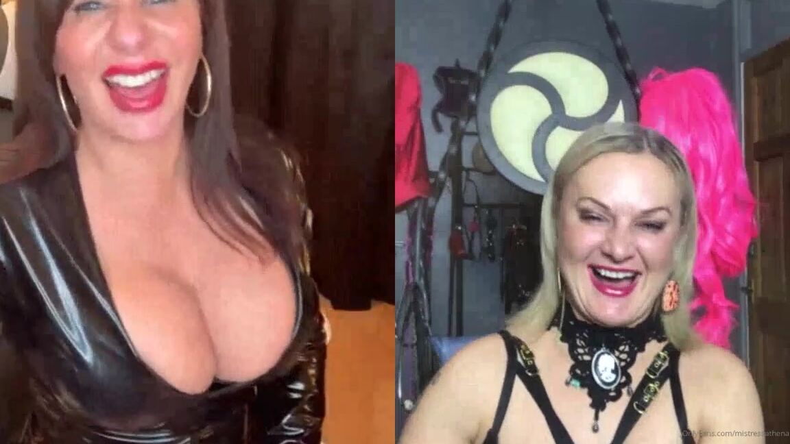Mistress Athena Nicknamed Mistressathena Onlyfans The Discussion Between 2 Mistresses About Sex Life And The Size Of Penis Or Lack