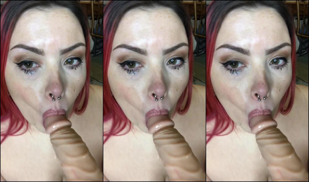 Milliemelrose Can I Give You A Sloppy Messy Blowjob Daddy Sorry A