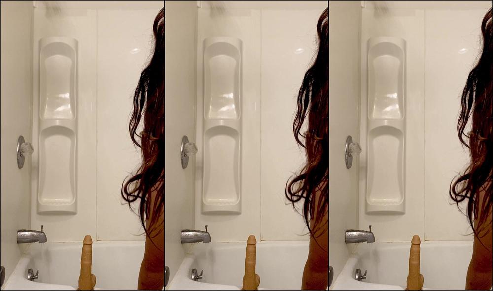 "Alexis Load" dildoriding, orgasms, shower, showerscenes shower strip tease dildo Manyvids