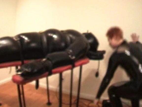 Inflatable Latex CBT Rubber Bondage Pt 2 Tight Immobilization AliceInBondageLand AliceInBondageLand