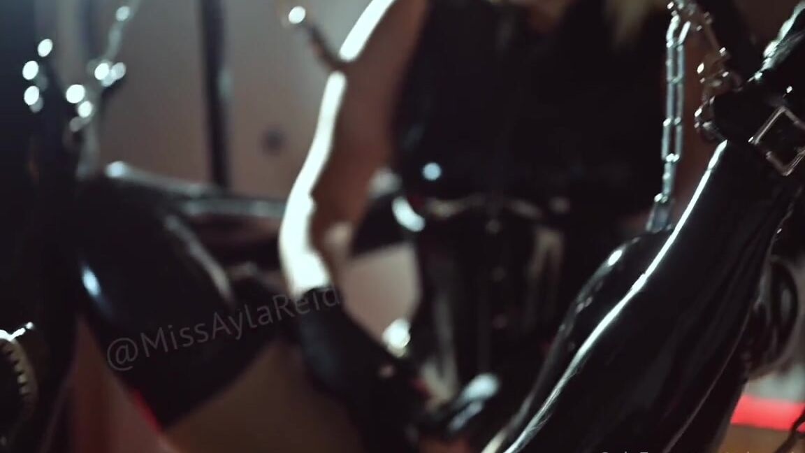 Miss Ayla Reid Nicknamed Missaylareid 03 31 2023 Onlyfans Video Gas Mask Play Chastity Pegging Bondage Amp Latex