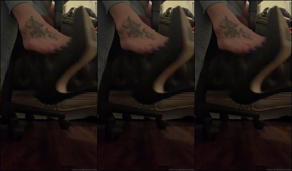 Goddessmonica W Heel Dangle Joi Per Your Request