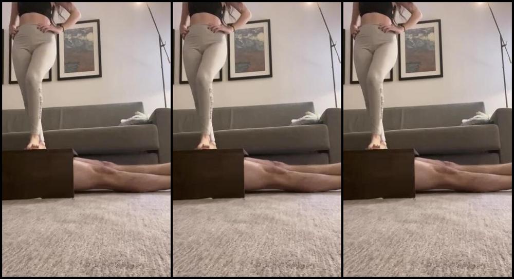 Goddess Nicknamed Trampledbydee Onlyfans Had To Take It Easy On Him