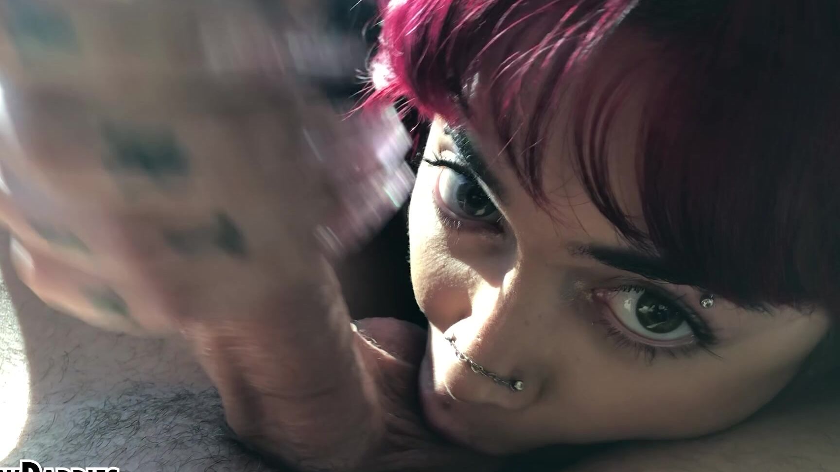 Newdaddies Tattooed Goth Girl Aurora Anarchy Casting Couch