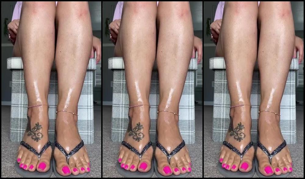 Deedeericanfeet 10 20 2024 Onlyfans Video Gm As Requested Oily Toes And Flip Flops