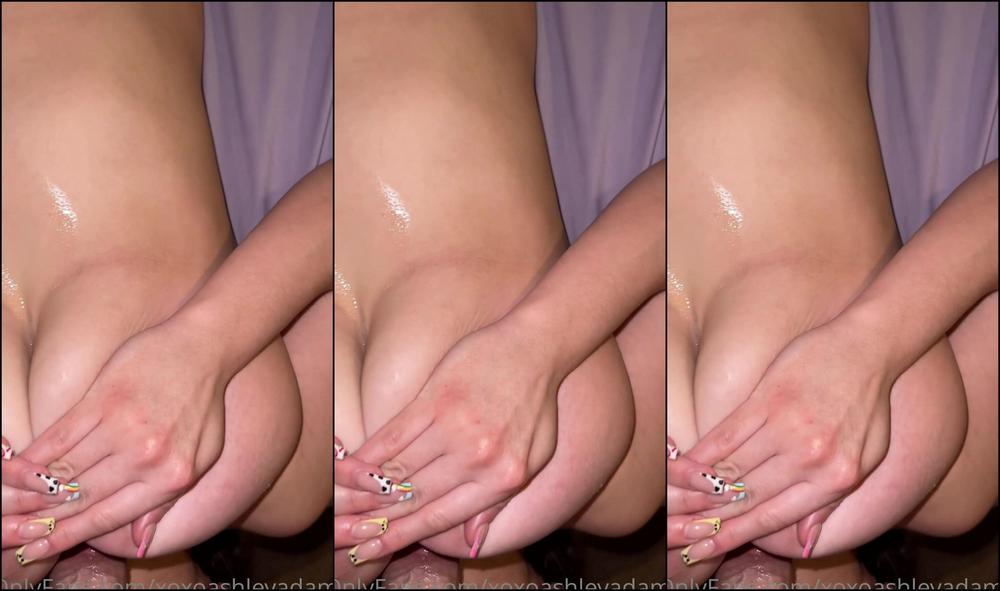 Xoxoashleyadams Super Sloppy Bj Ass Eating And Titty Fuck Fest