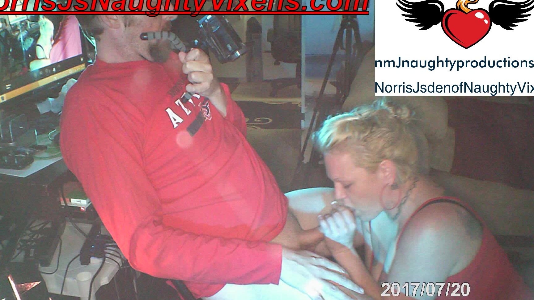 "nmjnaughtyvixens" ballsuckinglicking, blowjob, cuckolding, cuminmouth, pov Dude gets blown by dumb blond bitch manyvids